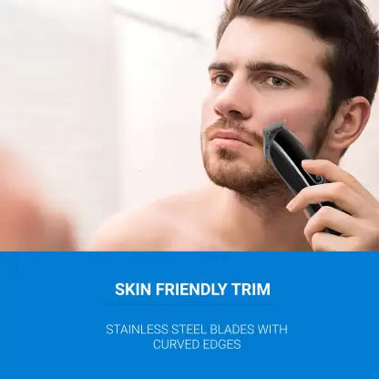 Flipkart SmartBuy M4D12Q Runtime : 60 min Cordless USB Trimmer for Men  (Black) Flipkart SmartBuy M4D12Q Runtime : 60 min Cordless USB Trimmer for Men  (Black)